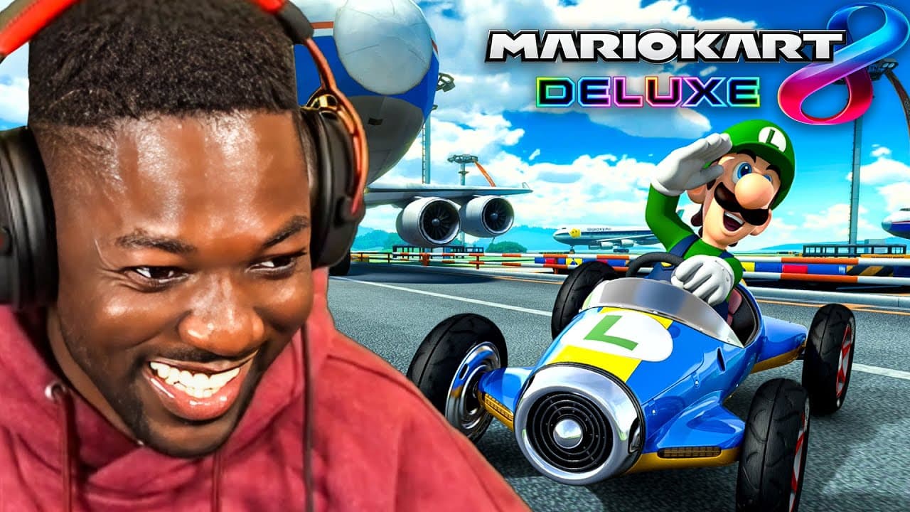 CAN ANYBODY STOP HIM (Mario Kart 8)